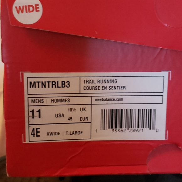 Men's New Balance Trail Running Sneakers - Picture 3 of 5